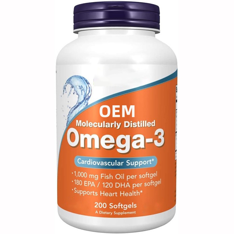 omega 3 fish oil soft capsules