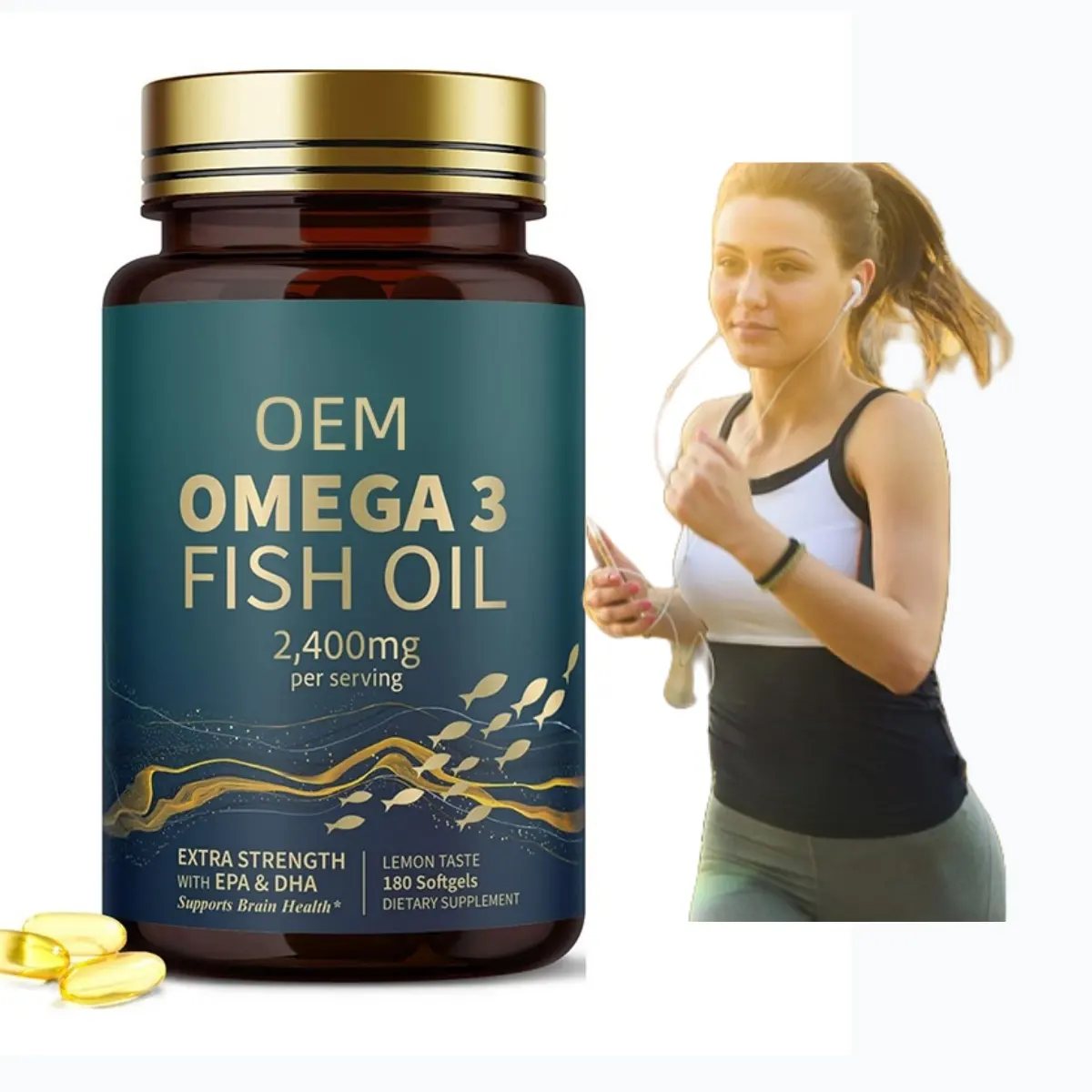 omega 3 fish oil softgel